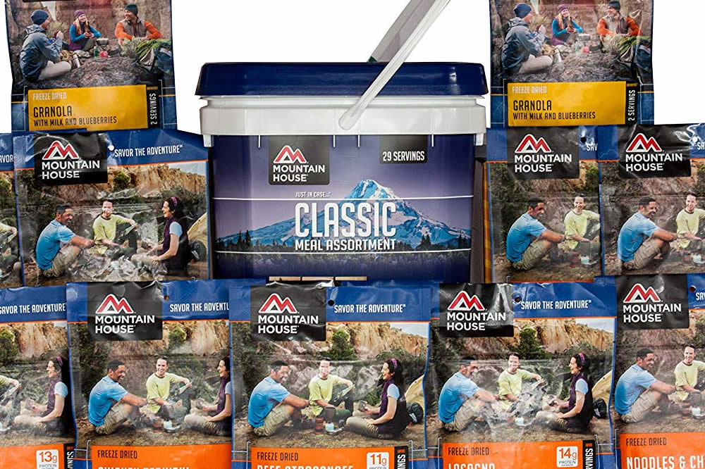 Mountain House Classic Bucket - basicfoodprepper